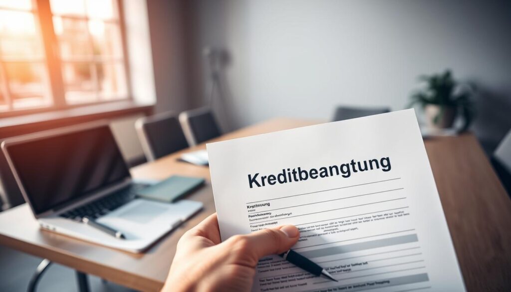 Kreditbeantragung